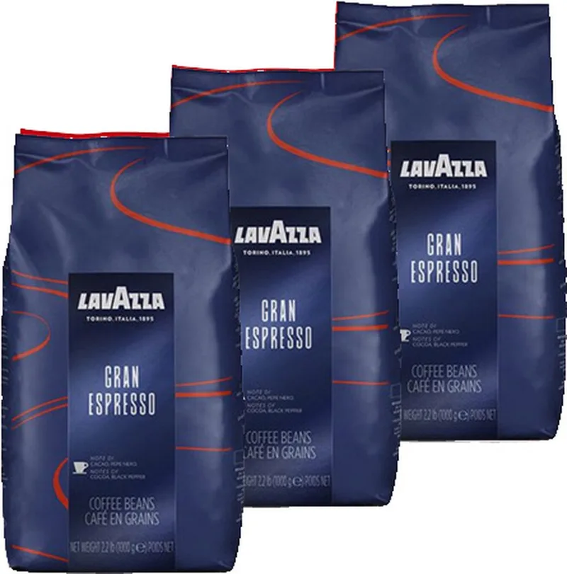 Gran Espresso - koffiebonen - 3 x 1 kg by Lavazza – product photo