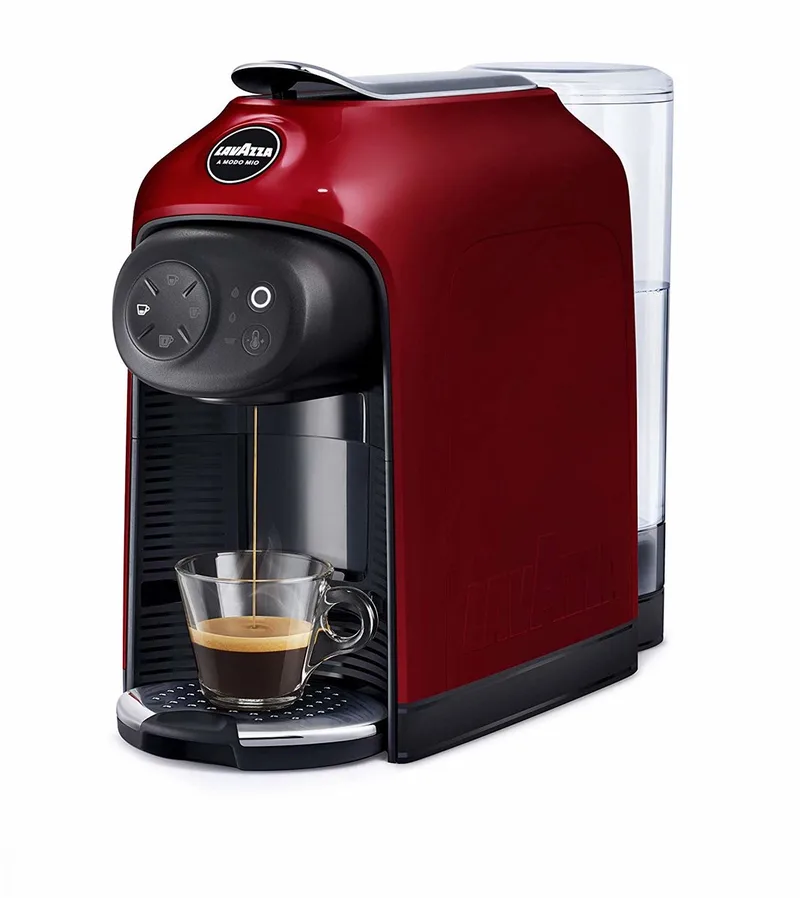 Idola - Vrijstaande Koffiepadmachine - 1,1 liter by Lavazza in Red – product photo