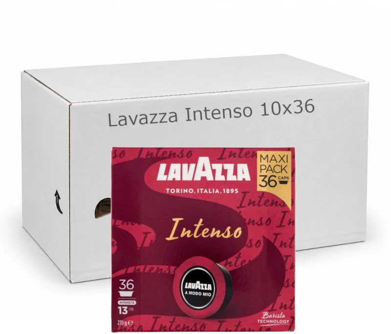 Intenso - Multipack - 10x36 - 360 Koffiecups Compatibel met Lavazza A Modo Mio de Lavazza – photo produit