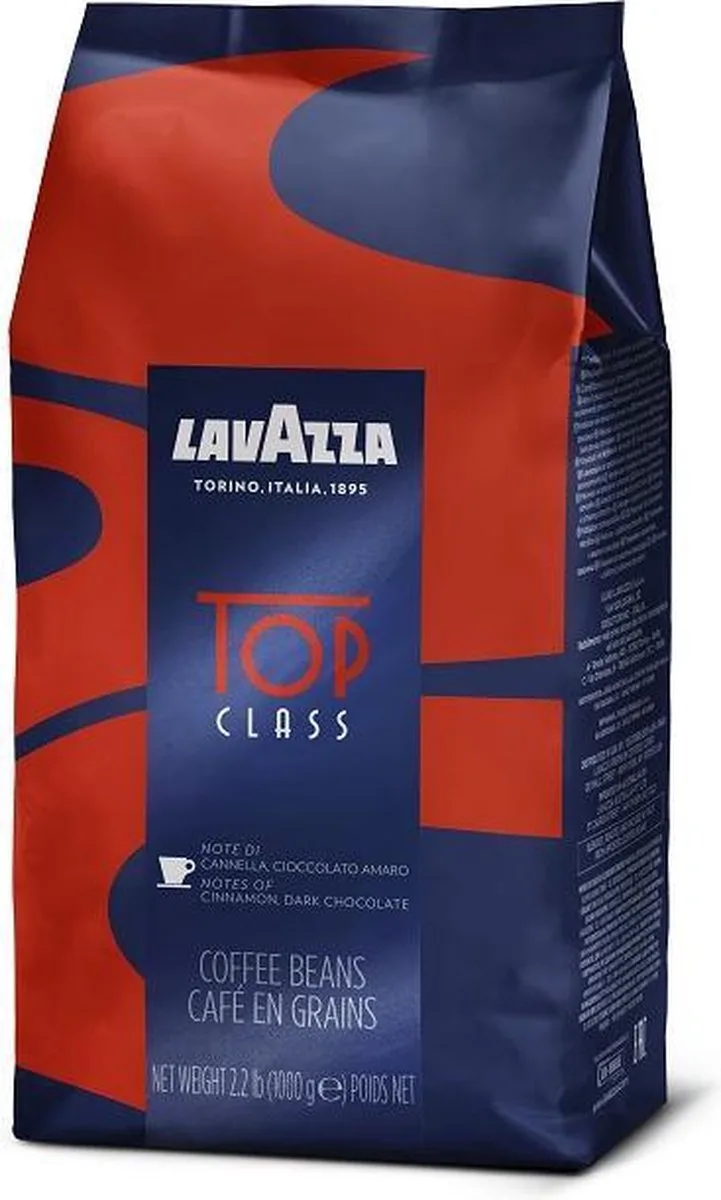 koffiebonen espresso top class (6x1kg) de Lavazza – photo produit