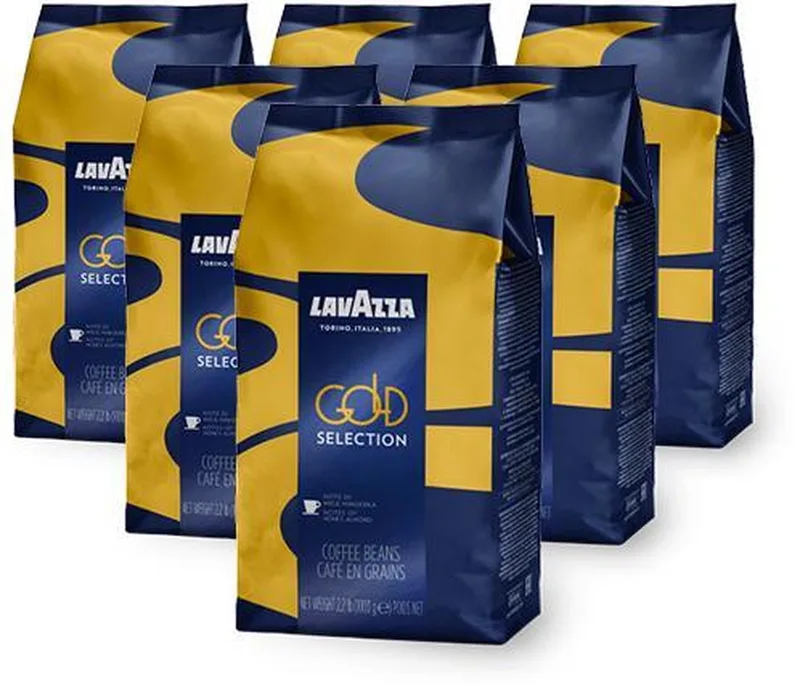 koffiebonen Gold Selection - 6 x 1kg de Lavazza – photo produit