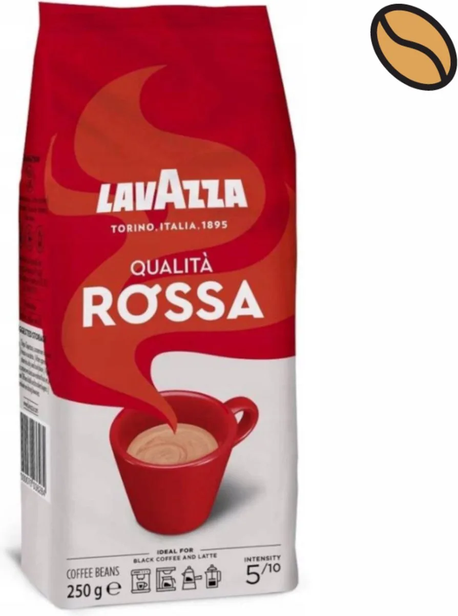 koffiebonen - Qualità Rossa van Lavazza – productfoto