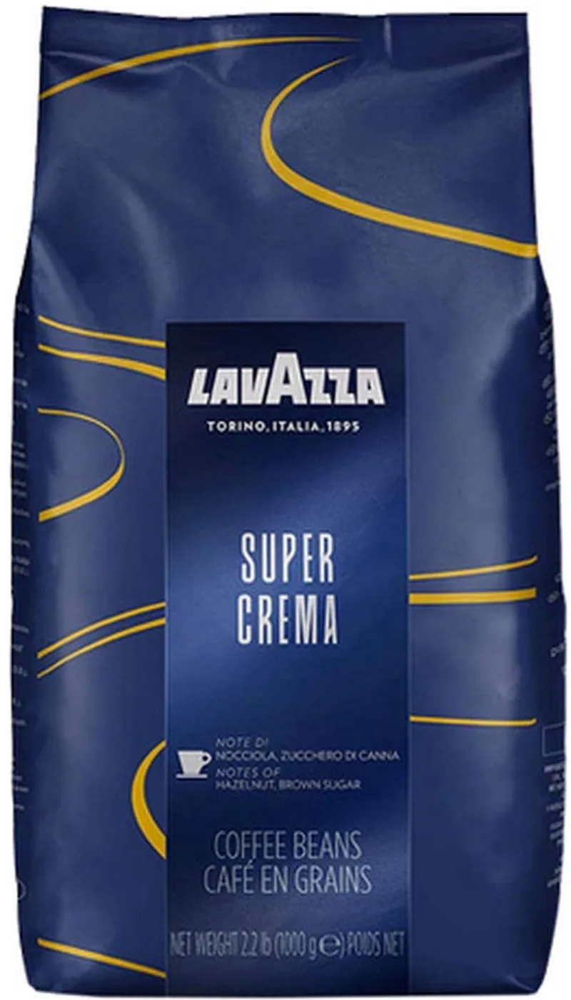 Koffiebonen Super Crema - 6 x 1kg de Lavazza – photo produit