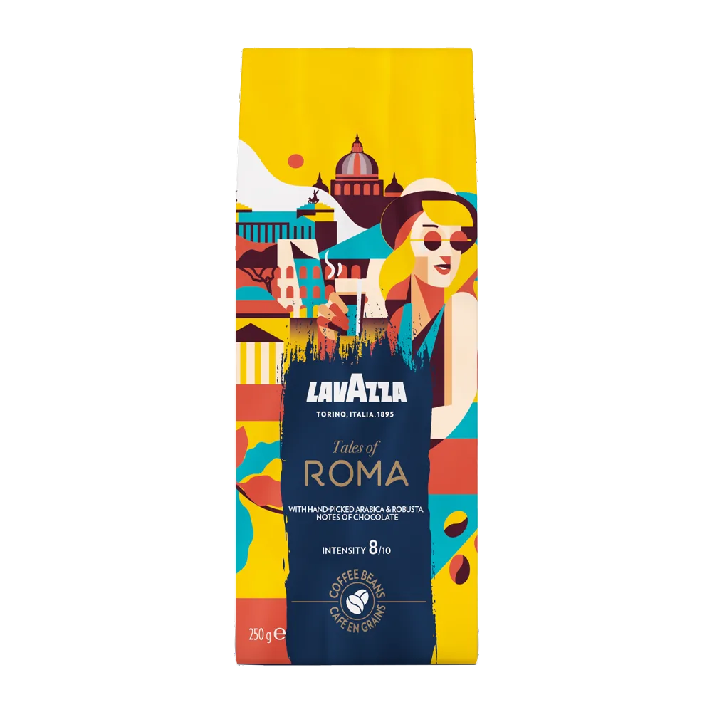 Tales of Roma - Koffiebonen 250 GR de Lavazza – photo produit