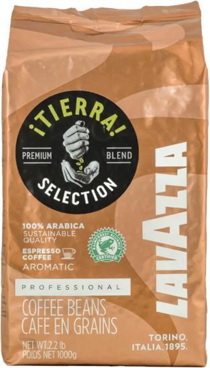 Tierra Koffiebonen - 1 kg fra Lavazza – produktbillede