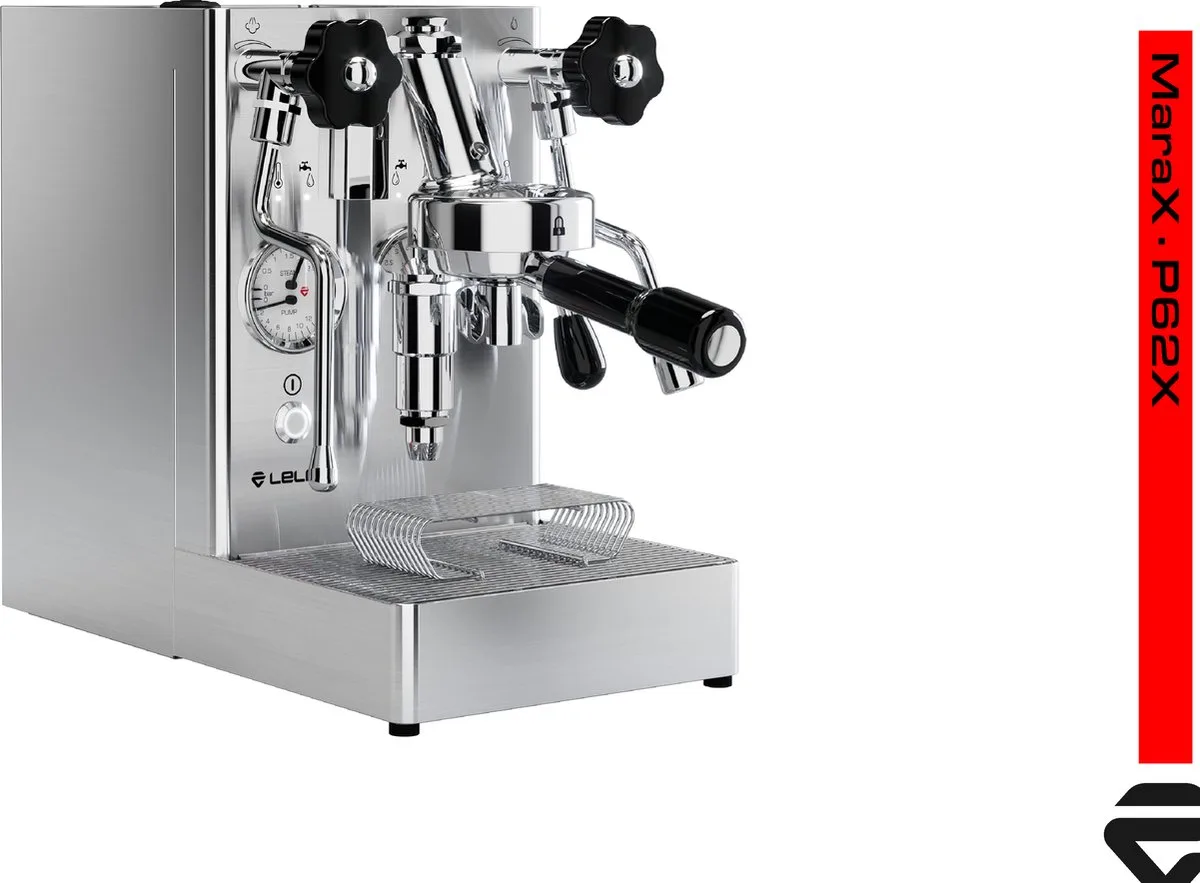 MaraX PL62X deluxe (versie 2) - Espressomachine - Zilver von Lelit in Rvs – Produktfoto