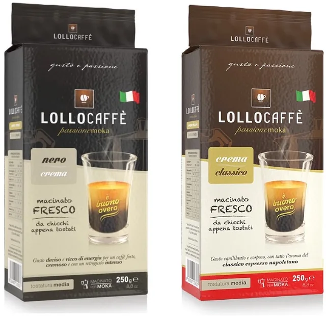 Duo Pack – Nero Crema & Crema Classico – 2 x 250g Gemalen Koffie