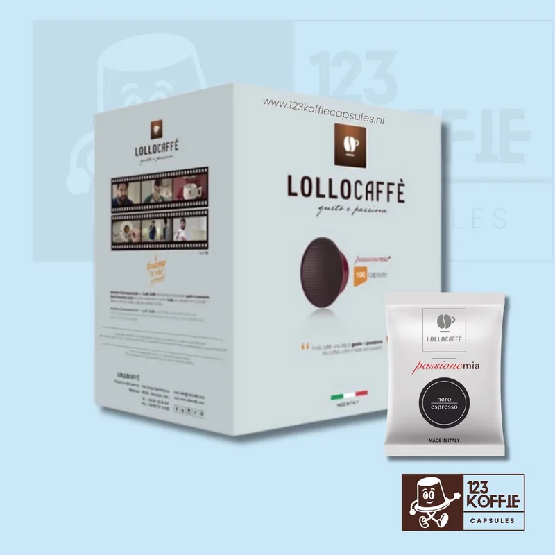 • Nero Espresso Cups voor Lavazza A Modo Mio (100 cups) van Lollo Caffè – productfoto