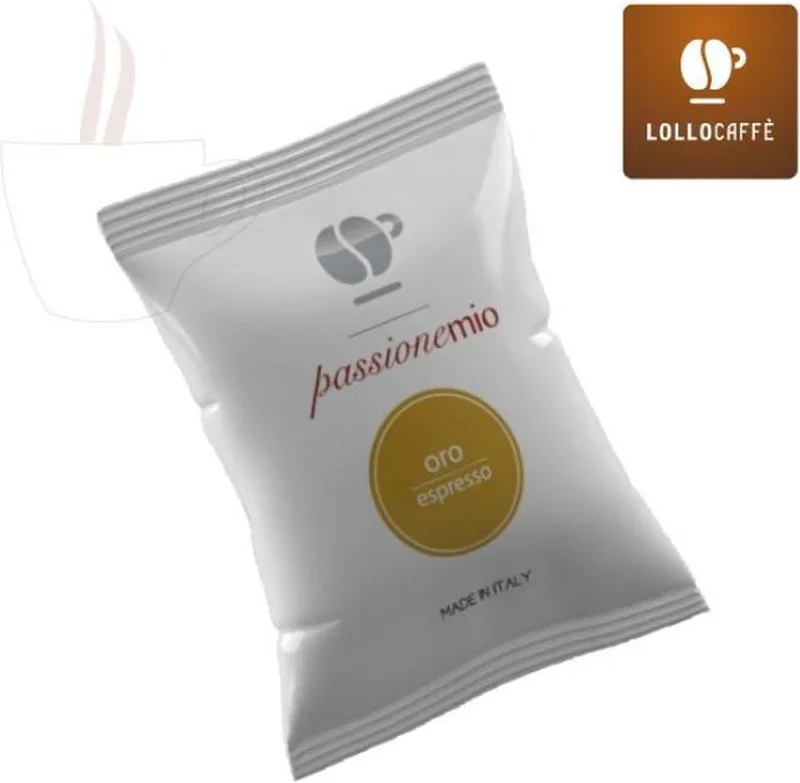 • Oro Espresso Cups voor Lavazza A Modo Mio (100 cups) från Lollo Caffè – produktbild