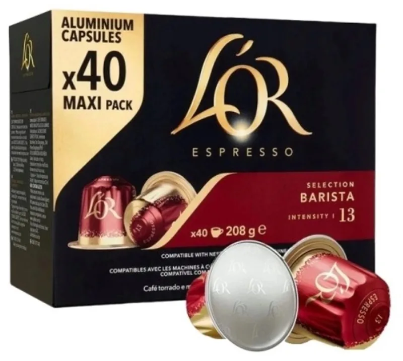 Barista Nespresso Koffiecups - 13 Intensiteit - 40 capsules van L'OR – productfoto
