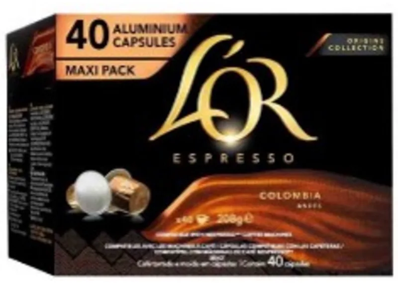 Colombia Cups - 40 stuks van L'OR – productfoto