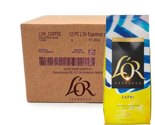 Destinations Capri Dolce Vita - Multipack - Koffiebonen - 5400g (12x450g)