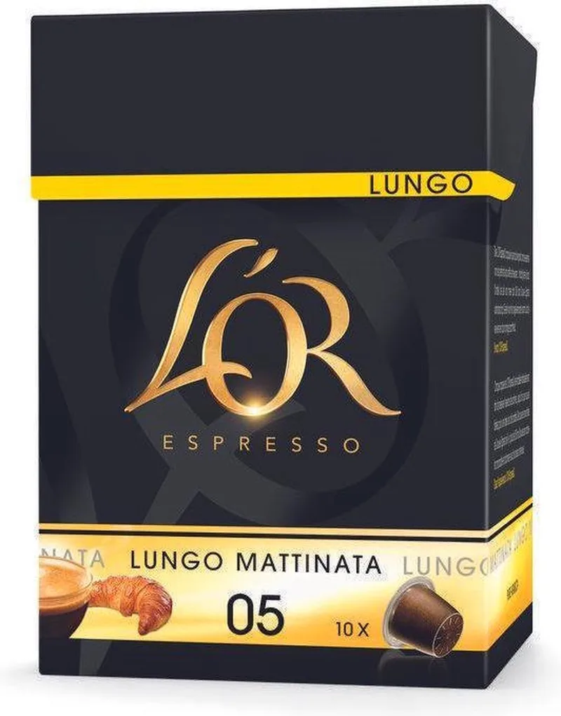 Lungo Mattinata koffiecapsules - 6 x 10 stuks by L'OR – product photo