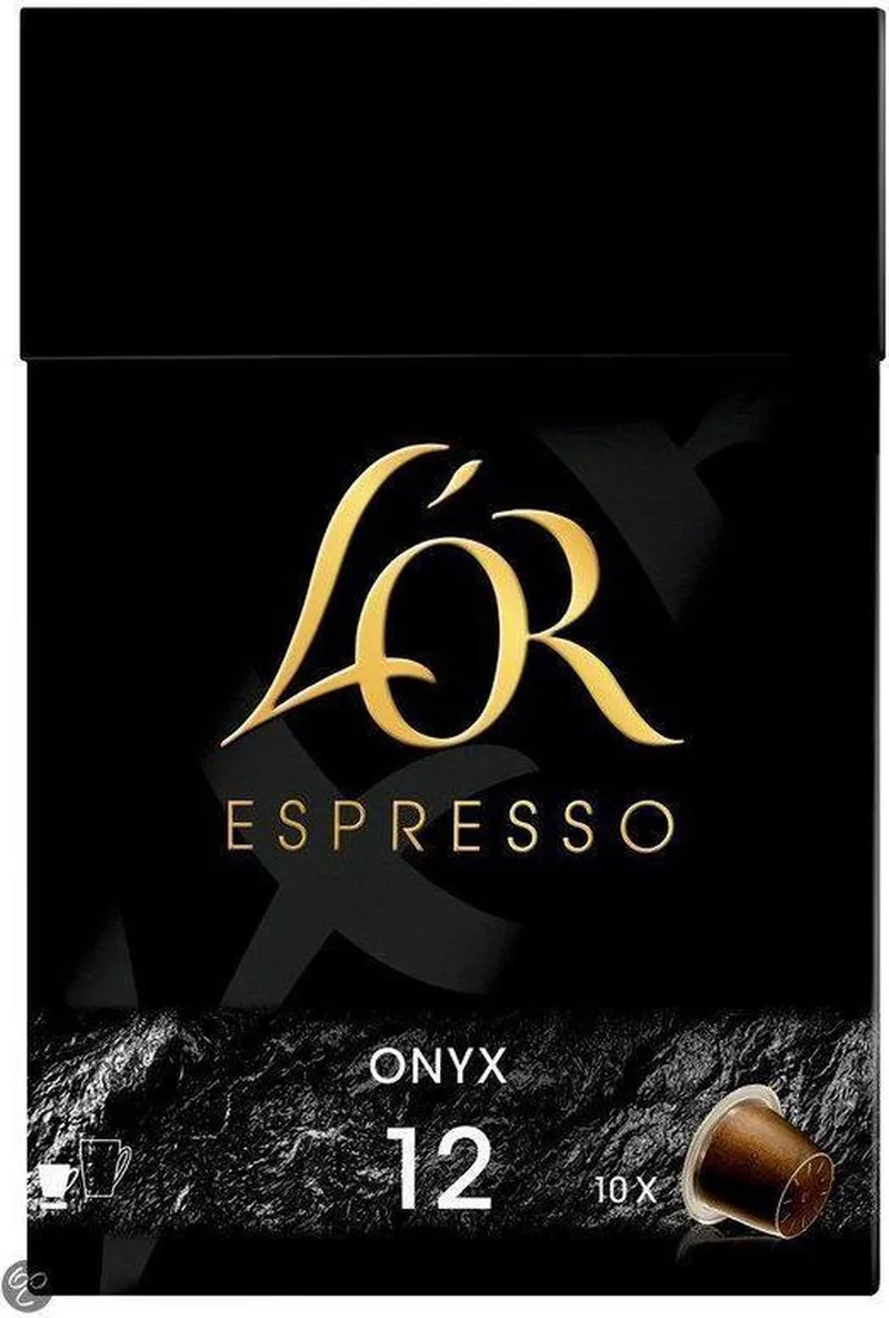 Onyx koffiecapsules - 6 x 10 stuks van L'OR – productfoto