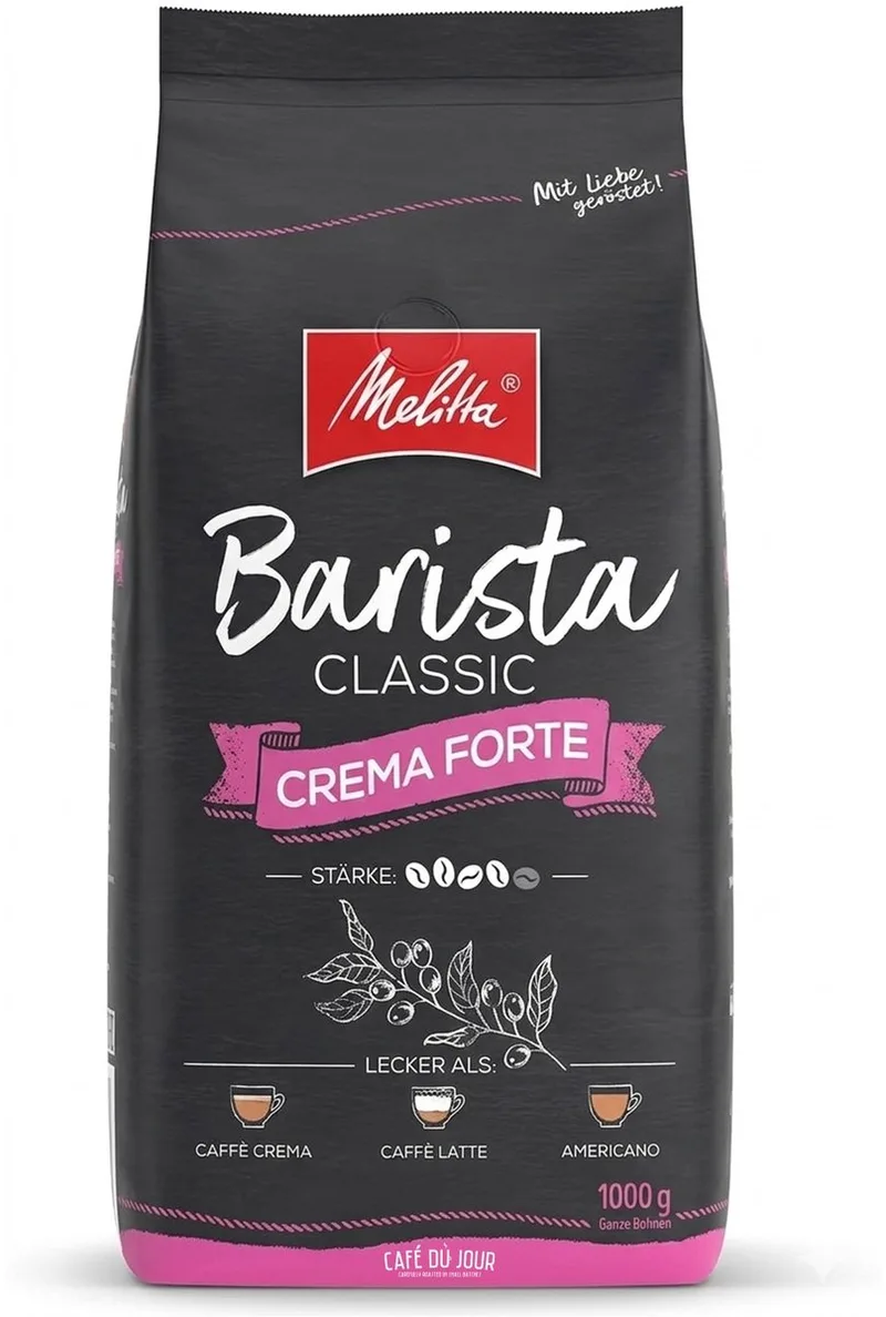 Barista Classic Crema Forte - koffiebonen - 1 kilo van Melitta – productfoto