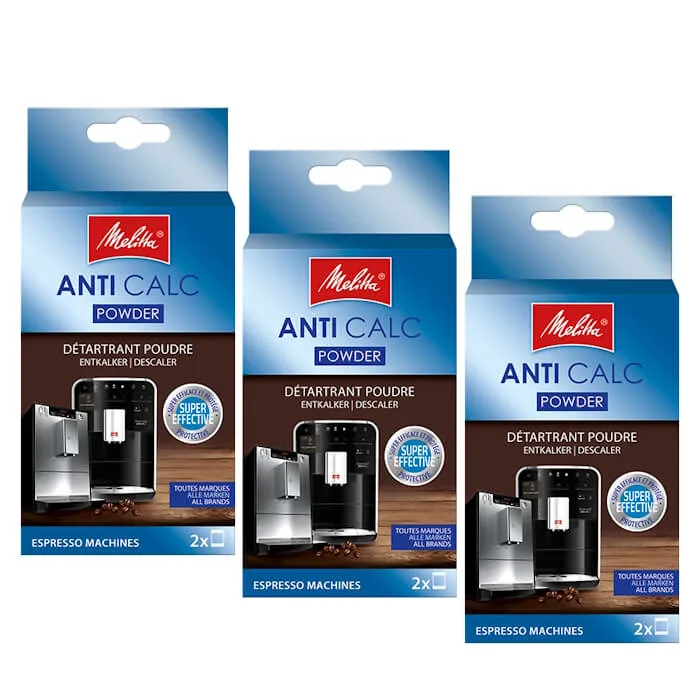 Barista ontkalker - 6x ontkalken van Melitta – productfoto