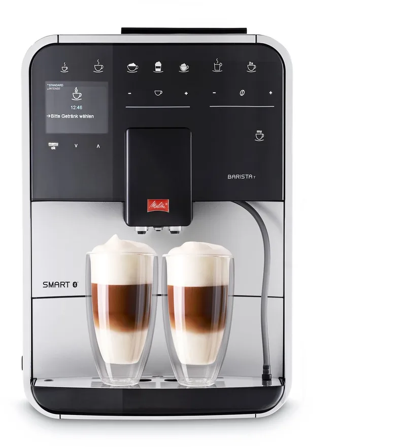 Barista Smart online T volautomatische Espressomachine F831-101 van Melitta in Zilver – productfoto