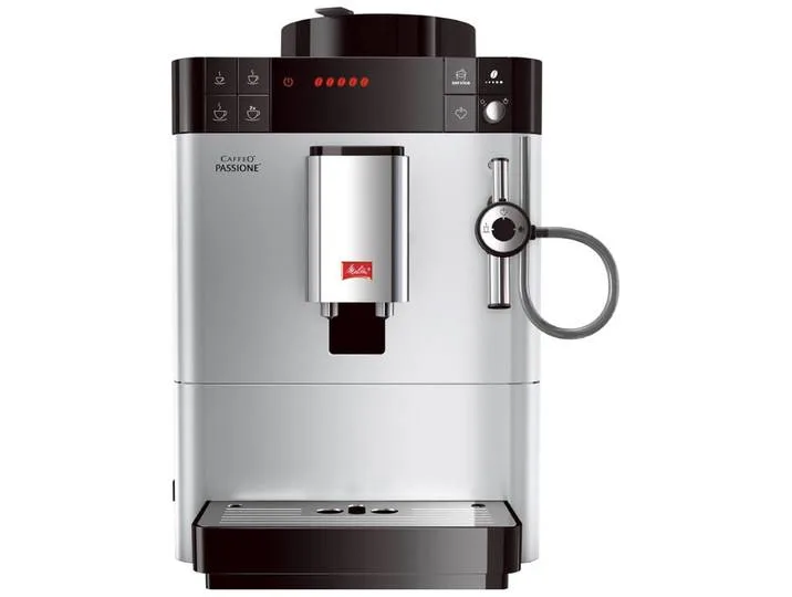 Caffeo Passione Kaffeevollautomat F530-101, Silber von Melitta – Produktfoto