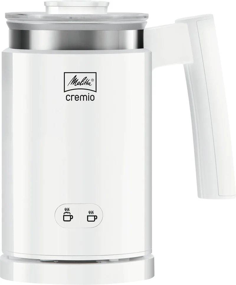 Cremio II - Elektrische melkopschuimer - Anti-kleefcoating van Melitta in Wit – productfoto