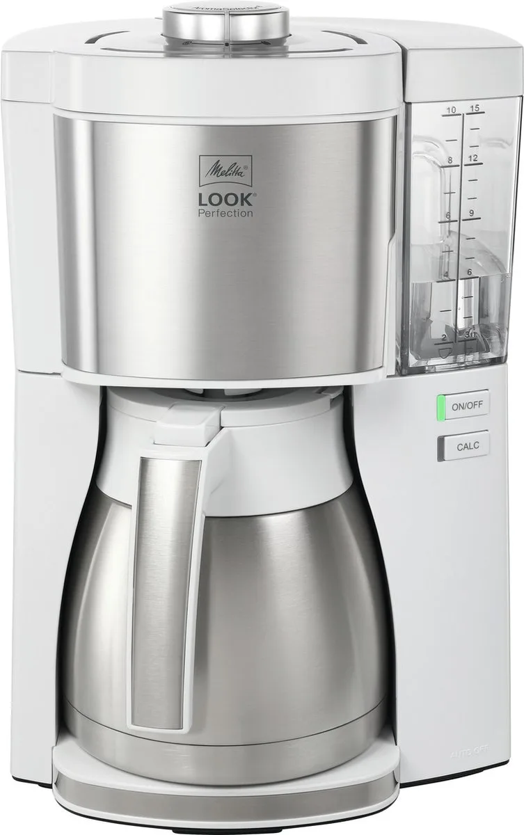 Look Therm Perfection koffiezetapparaat 1025-15 de Melitta en Blanc – photo produit