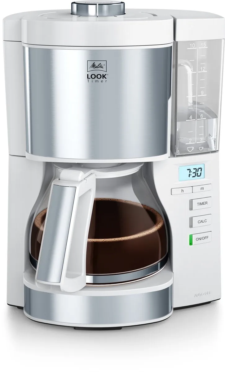 Look Timer koffiezetapparaat 1025-07 by Melitta in White – product photo