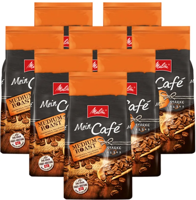 Mein Café Medium Roast Bonen – 8 KG by Melitta – product photo