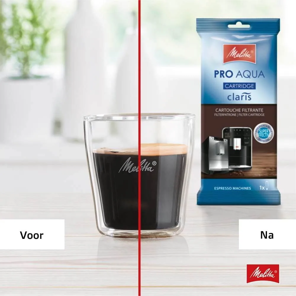 MELITTA 3x Claris Pro Aqua Filterpatroon van Melitta – productfoto
