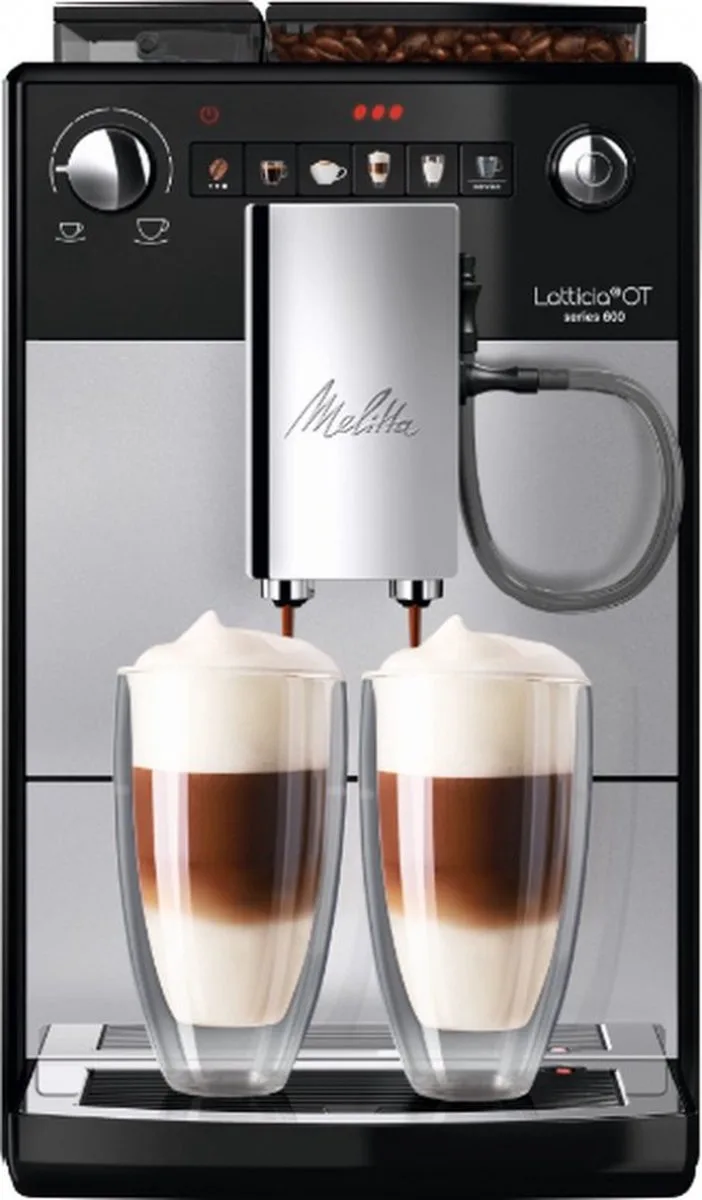 Mellitta Latticia OT Volautomatische espressomachine F300 101 van Melitta in Zilver – productfoto