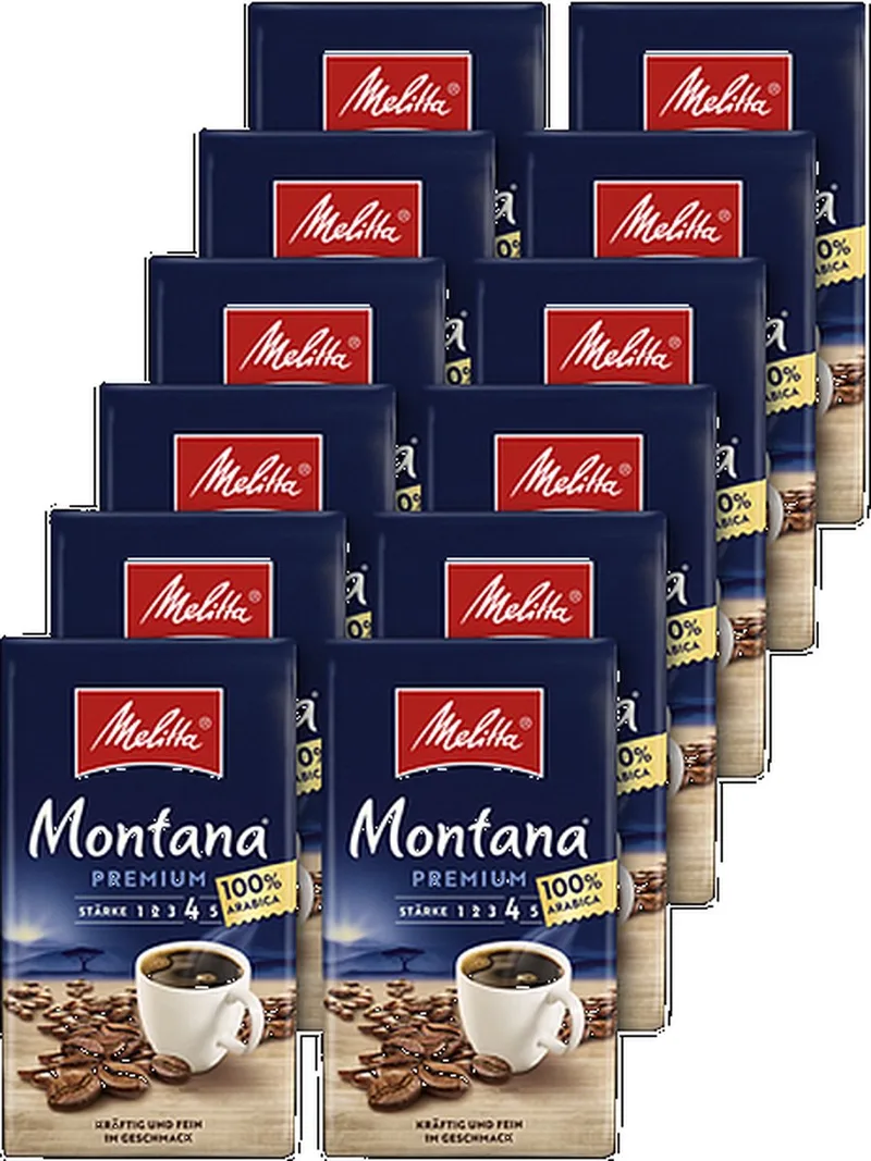Montana Premium Gemalen - 12x500Gr van Melitta – productfoto