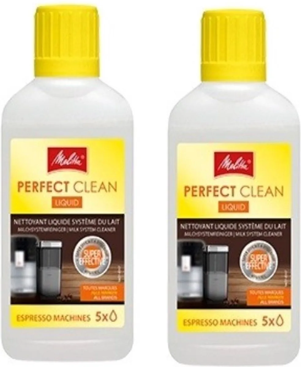Perfect Clean Reiniger voor Melksystemen - Espressoapparaten - 2 x 250ml de Melitta – photo produit