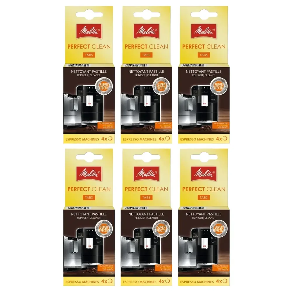 Perfect Clean Reinigingstabletten 24 stuks - 6 verpakkingen by Melitta – product photo