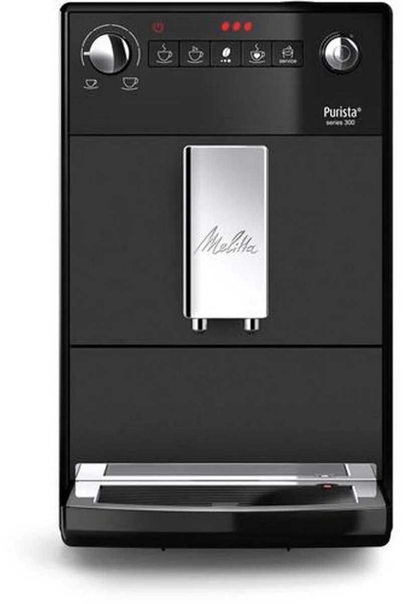 Purista F230-104 - Volautomatische espressomachine - Aanpasbare koffiesterkte by Melitta in Matzwart – product photo