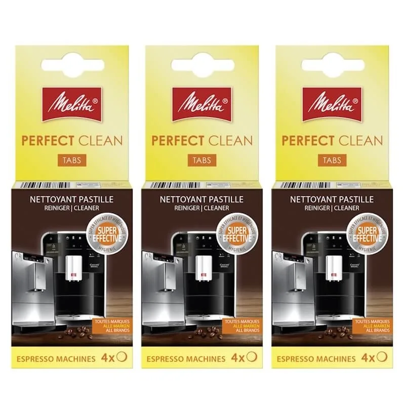 Reinigingstabletten - 12 Perfect Clean Tabs - voor 1 jaar reinigen by Melitta – product photo