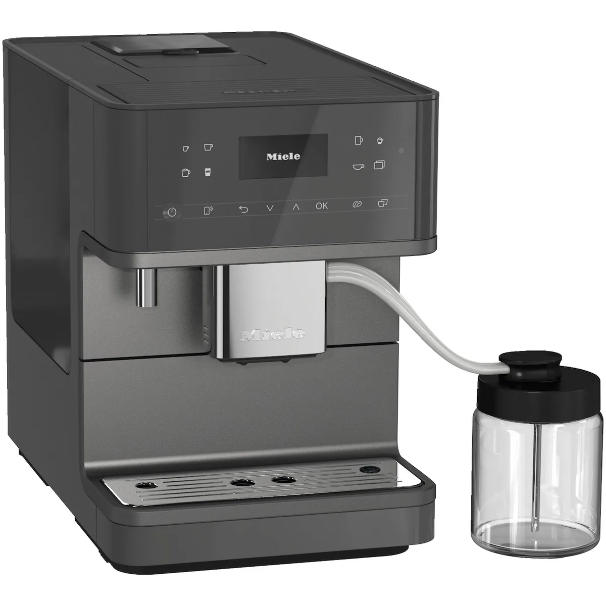 CM 6560 Volautomaat Grijs van Miele – productfoto