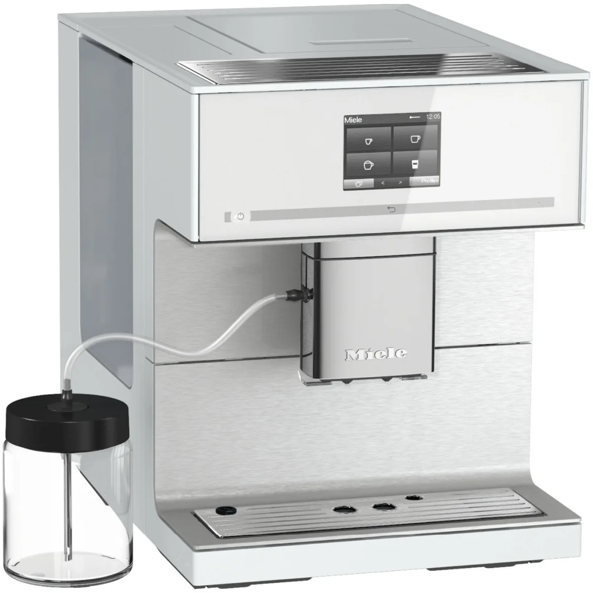 CM 7350 Volautomaat Wit van Miele – productfoto