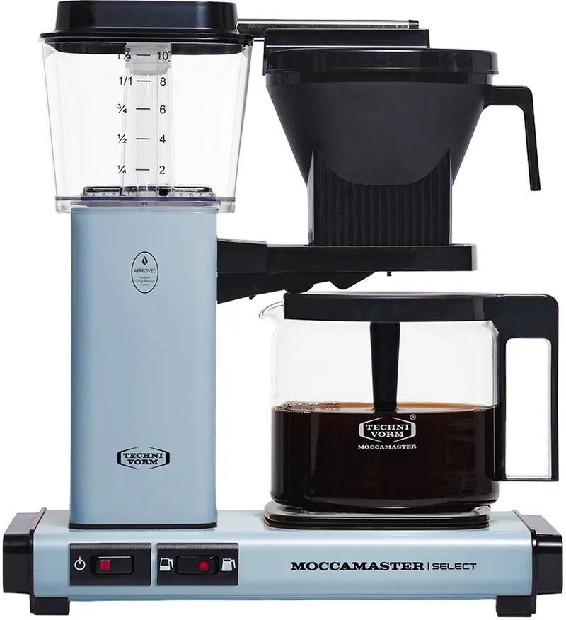 KBG Select - Filterkoffiezetapparaat - 5 jaar garantie van Moccamaster in Baby Blue – productfoto
