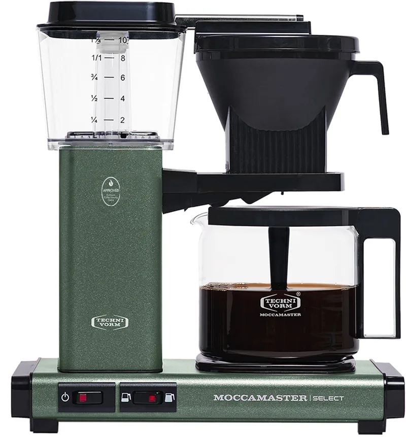 KBG Select - Filterkoffiezetapparaat - 5 jaar garantie van Moccamaster in Forest Green – productfoto