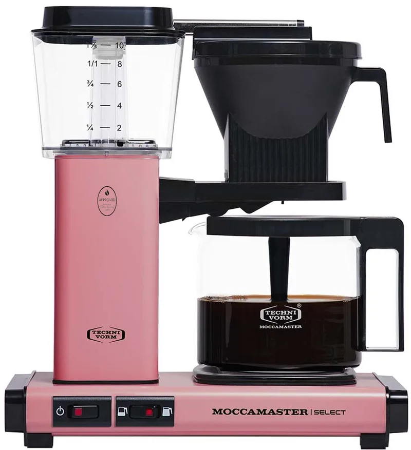 KBG Select - Filterkoffiezetapparaat - 5 jaar garantie van Moccamaster in Roze – productfoto