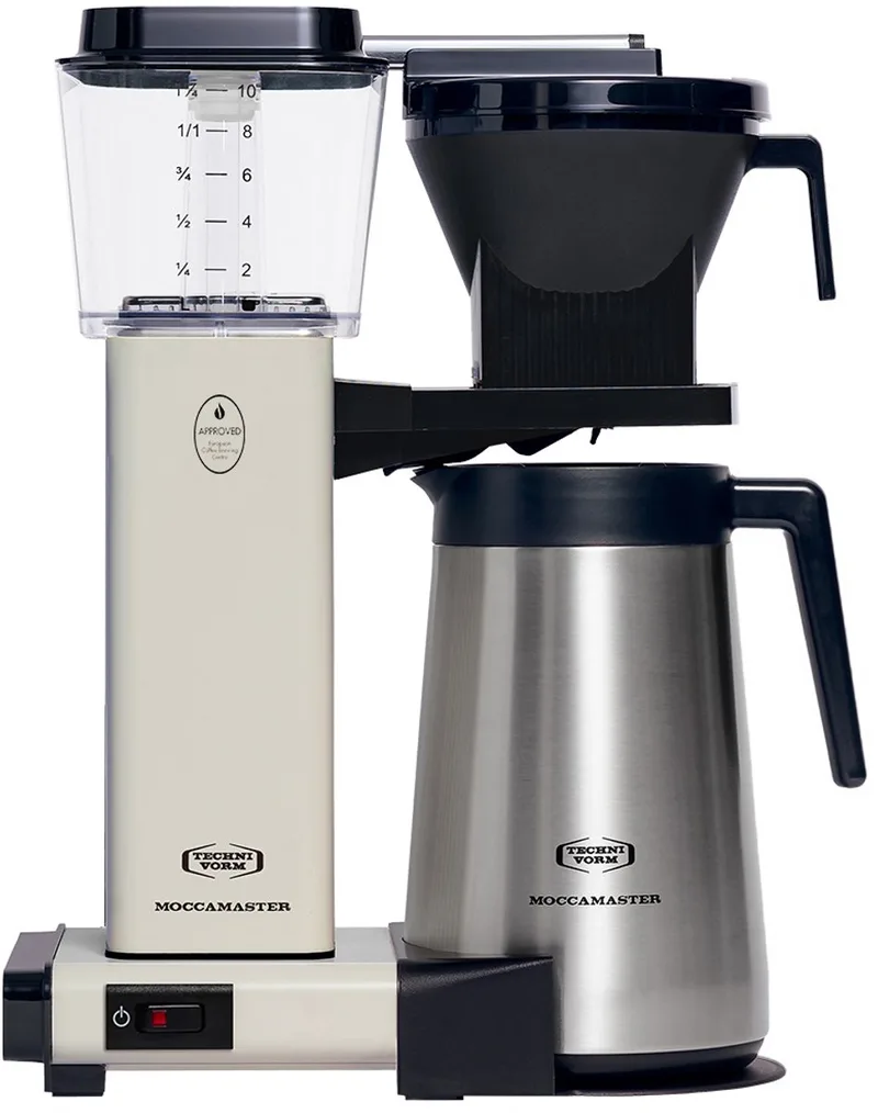 KBGT - Filterkoffiezetapparaat - 5 jaar garantie van Moccamaster in Off-White – productfoto