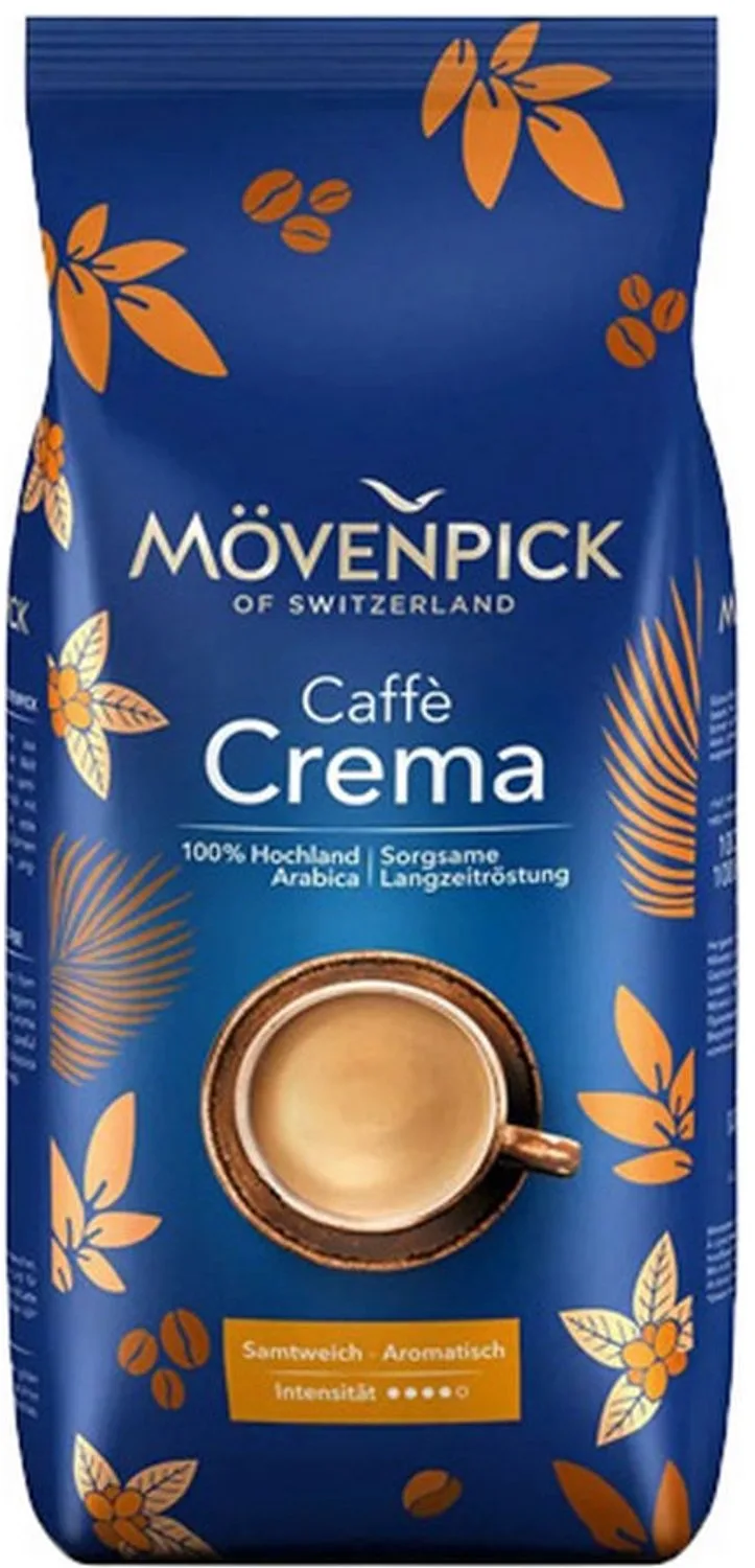 Caffè Crema Koffiebonen - 4 x 1 kg van Mövenpick – productfoto