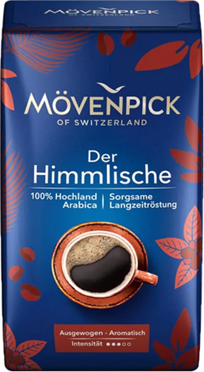 Der Himmlische Gemalen koffie - 12 x 500 gram van Mövenpick – productfoto