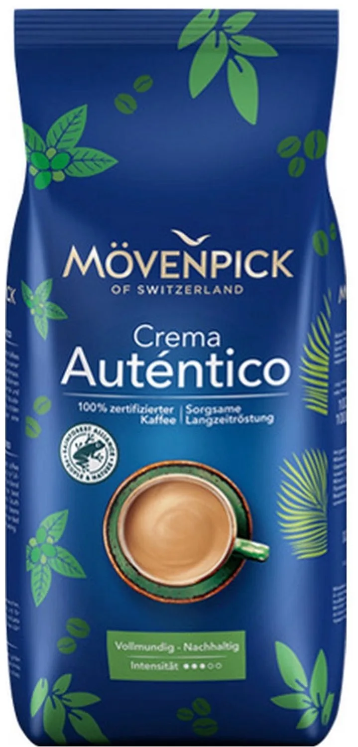 El Autentico Koffiebonen - 4 x 1 kg van Mövenpick – productfoto