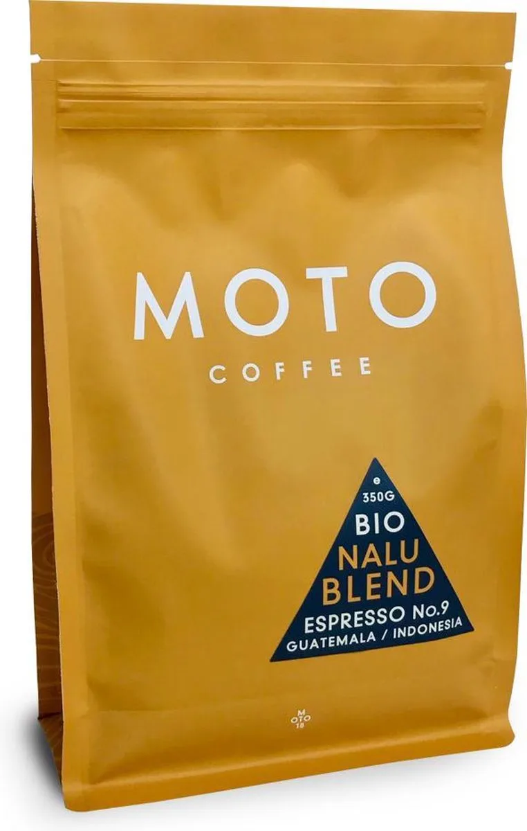Nalu Blend Koffiebonen - 350 gram - biologisch van Moto Coffee – productfoto