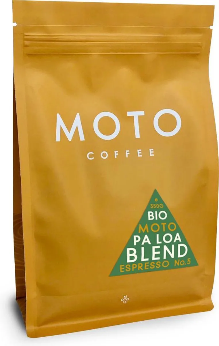 Pa Loa Blend Koffiebonen - 350 gram - biologisch van Moto Coffee – productfoto