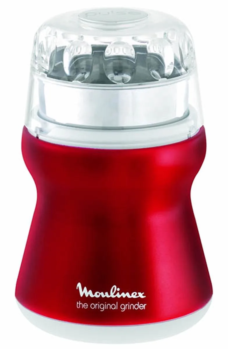 koffiemolen 50g 180w van Moulinex in Rood – productfoto