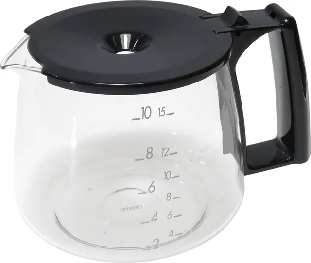 Moulinex 10-kops koffiekan voor Arome Extra Ebony koffiezetapparaat series - koffiepot van glas - nr. Y20 - AY2003