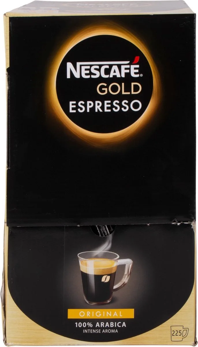 Espresso instant koffie dispenser - Doos 225 stuks x 1,8 gram by Nescafé – product photo