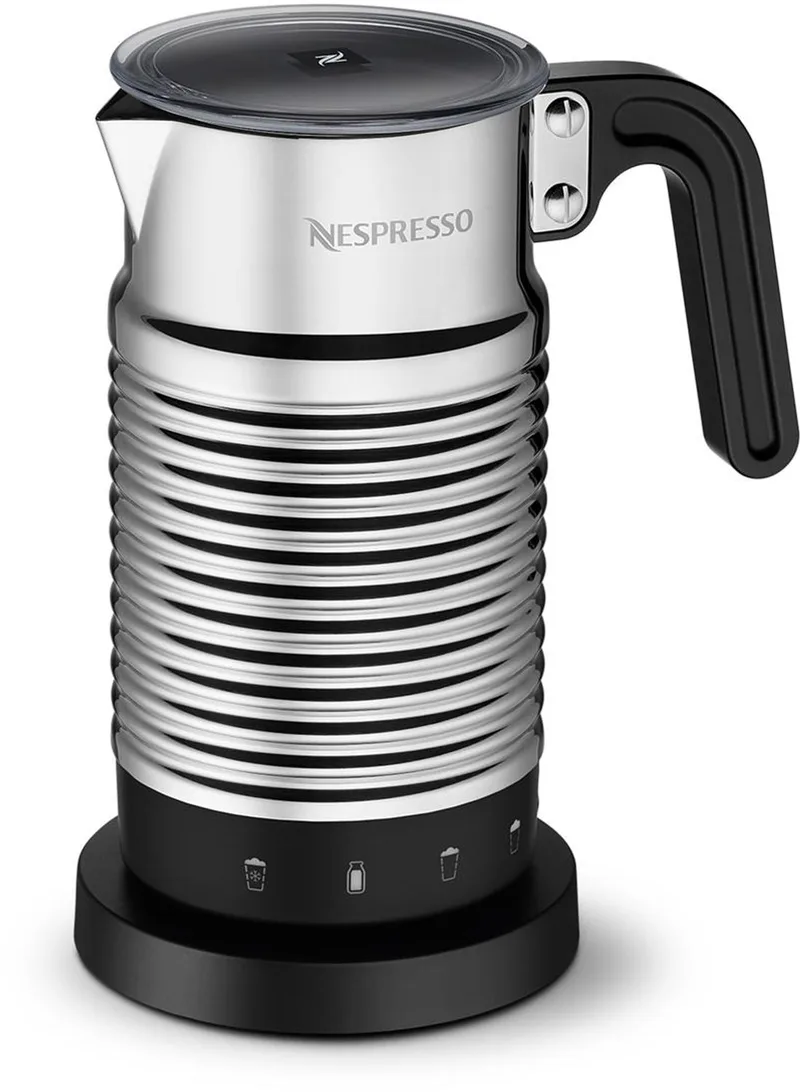 Aeroccino 4 - Melkopschuimer - Vaatwasserbestendig van Nespresso in Zwart, Metallic – productfoto