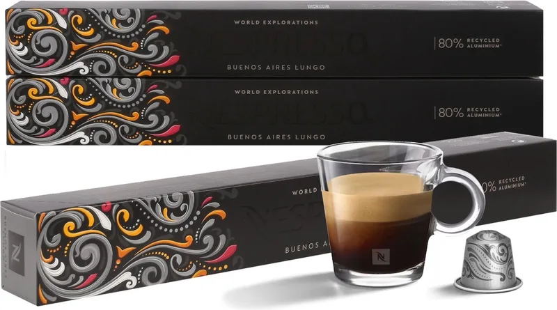 Buenos Aires Lungo Smaak Koffiecapsules NESPRESSO van Nespresso – productfoto