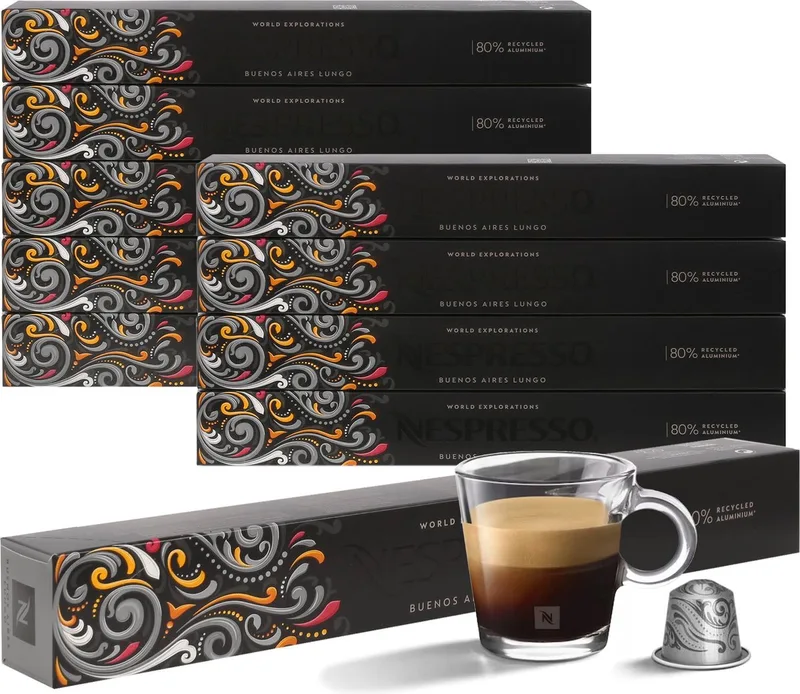 Buenos Aires Lungo Smaak Koffiecapsules NESPRESSO van Nespresso – productfoto